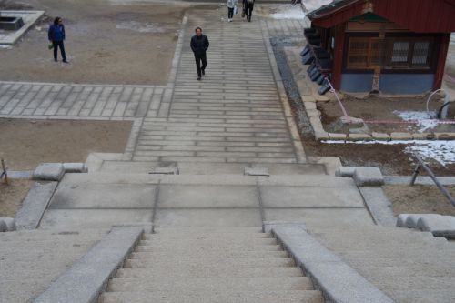 stone steps temples way temple