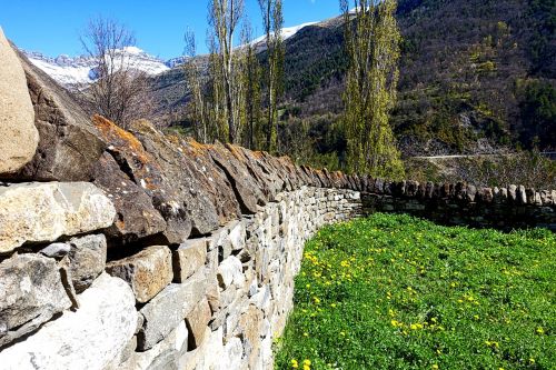 stone wall enclosure rural