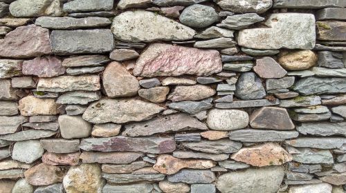 stone wall dry wall stone