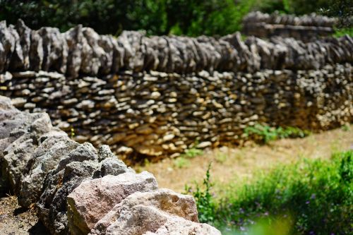 stone wall wall masonry