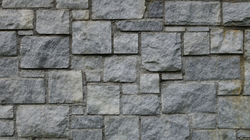 stone wall wall rectangular