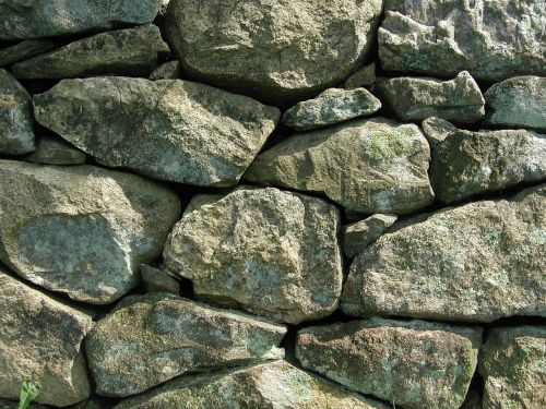 stone wall rocks stones