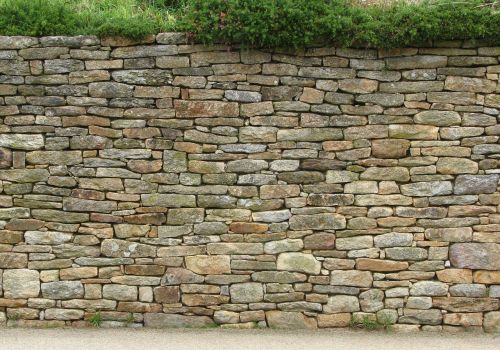stone wall rocks stones
