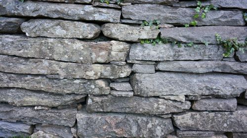 stone wall nature wall