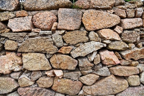 stone wall  rock  granite