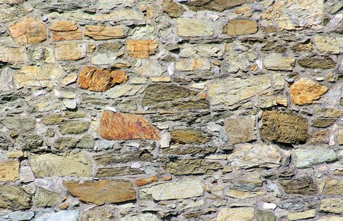 stone wall  stone  old