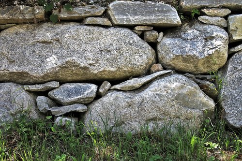 stone wall  stone  rocks