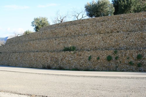 stone wall  wall  masonry