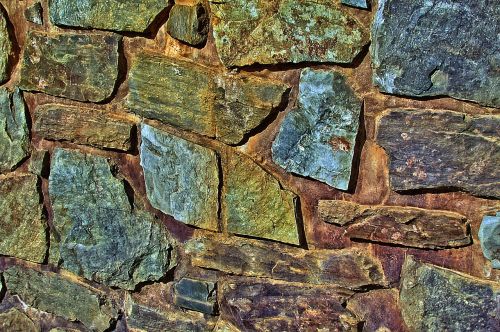 stone wall natural stones wall