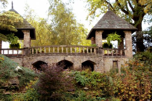 Stone Wall And Tower