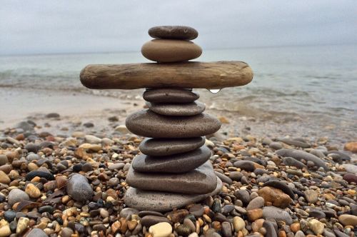 stones stacked balance