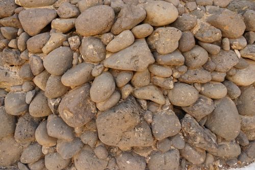 stones pebble beach