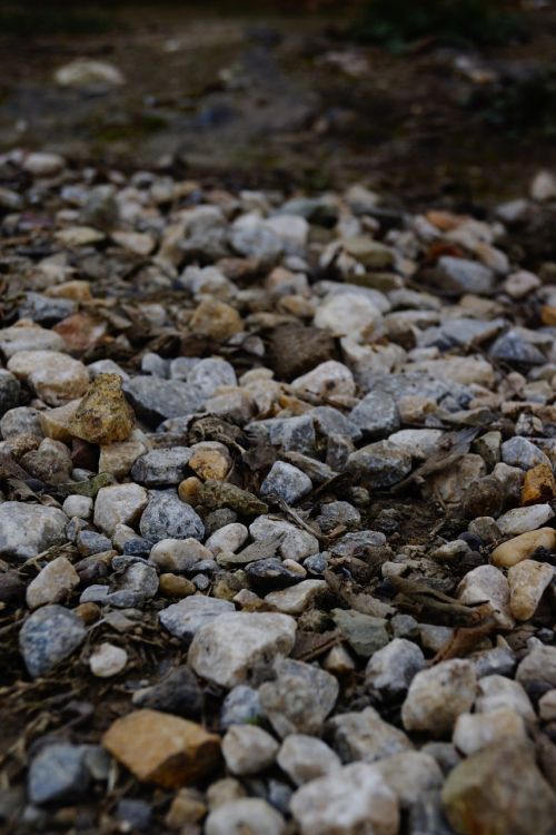 stones ground gravel
