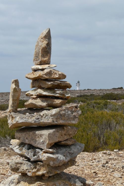 stones tower stacked