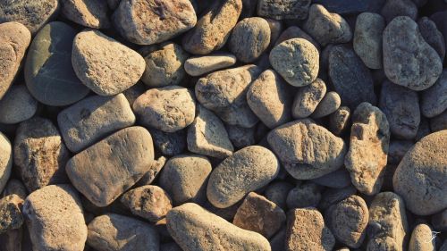 stones sea nature