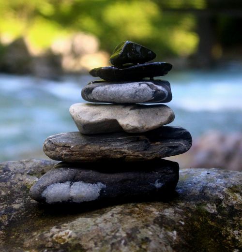 stones massage balance