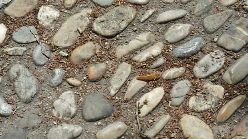 stones paving stones away