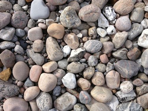stones beach rock