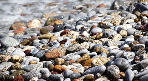 stones beach coast