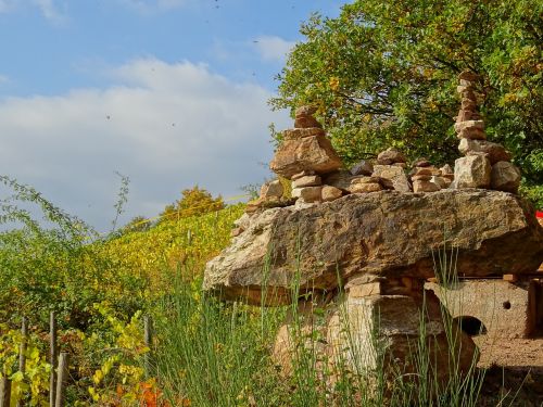 stones cairn stacked