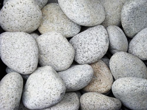 stones decoration pile