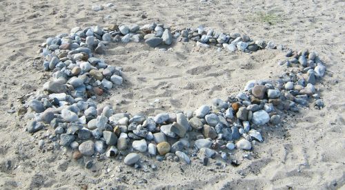 stones beach background