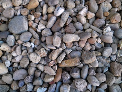 stones pebbles ground