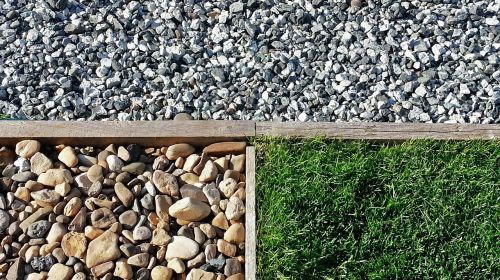 stones grass texture