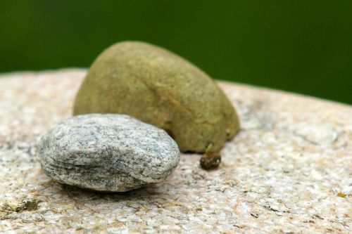 stones contemplation serenity