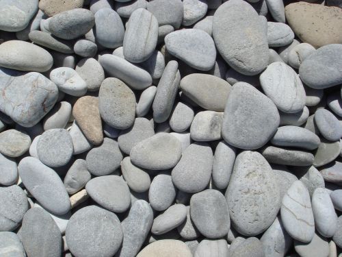 stones beach smooth