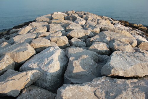 stones  rock  beach