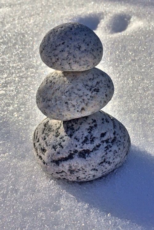 stones stacked rock