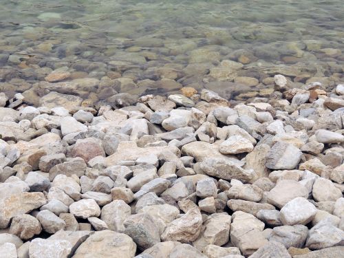 stones water rock