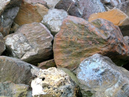 stones cairn nature