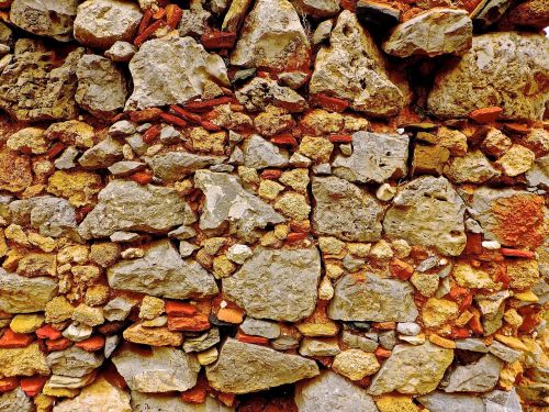stones wall material