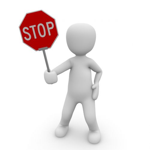 stop containing street sign