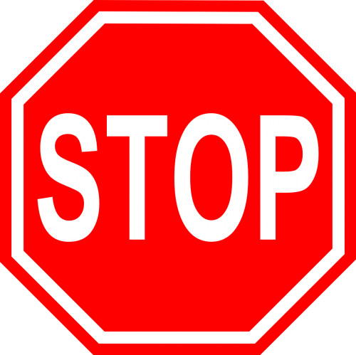 stop traffic road