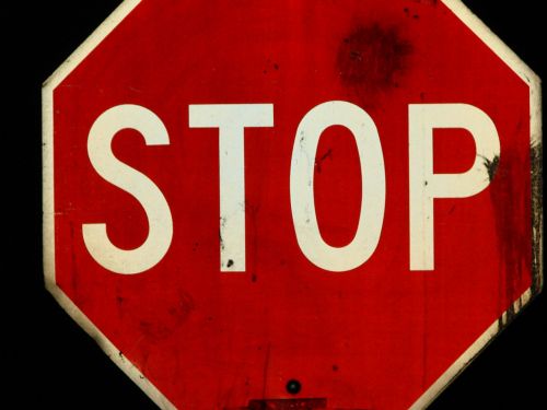 stop sign stop sign