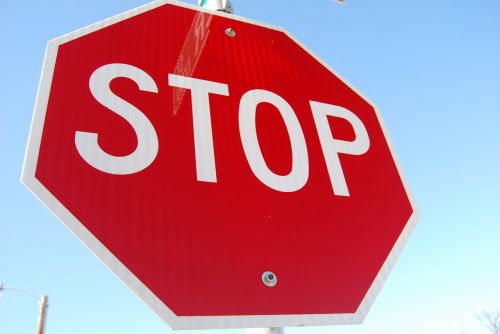 stop sign road sign roadsign