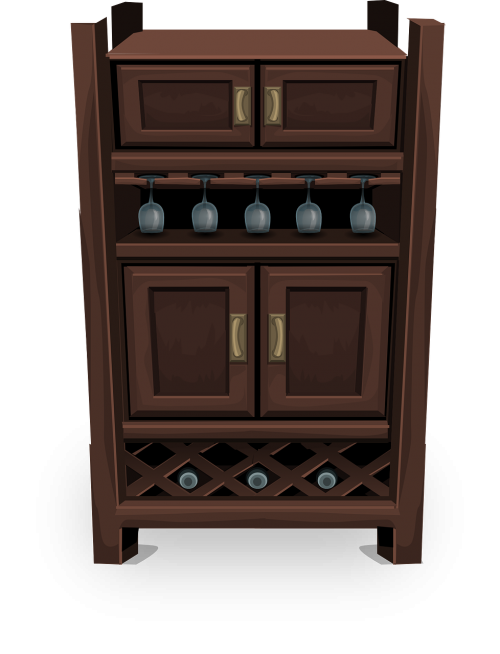 storage cabinet cupboard