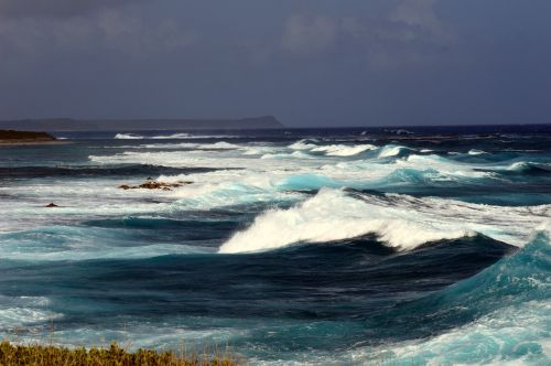 storm ocean wave