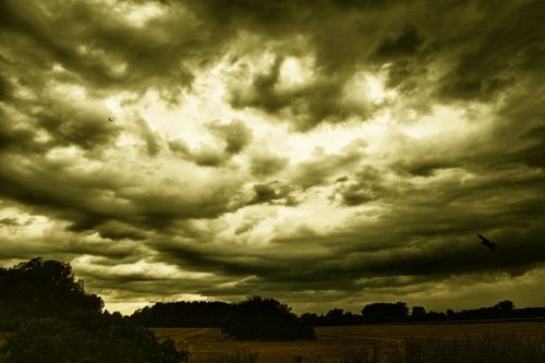 storm clouds sky