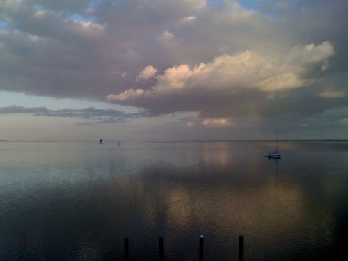 storm reflection lake