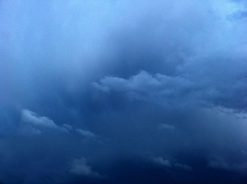 storm cloud thunderstorm dark