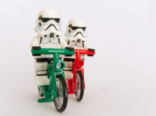 stormtrooper lego bicycle
