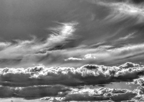 Stormy Clouds Background