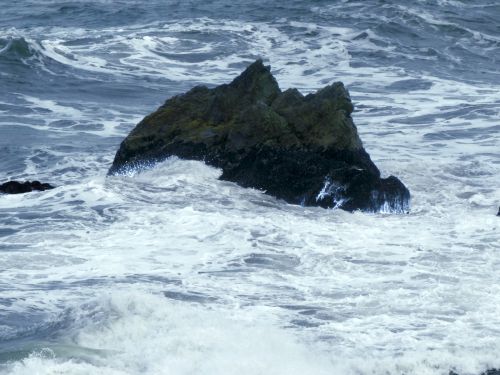 Stormy Swirl Ocean Water