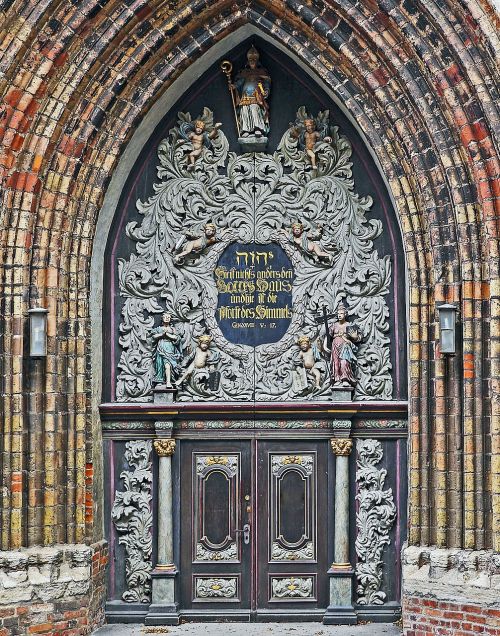 stralsund nikolai church main portal