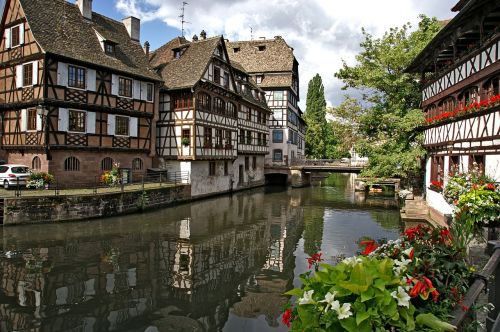 strasbourg france water channel