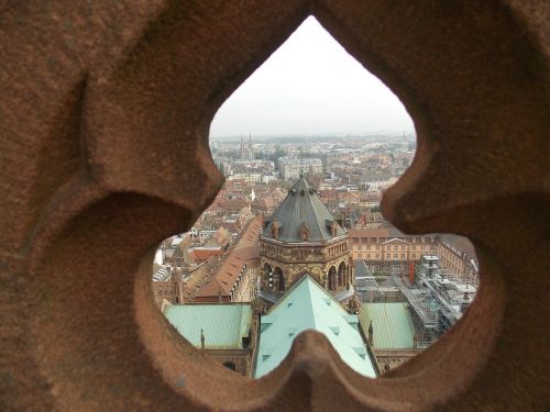 strasbourg roofs church